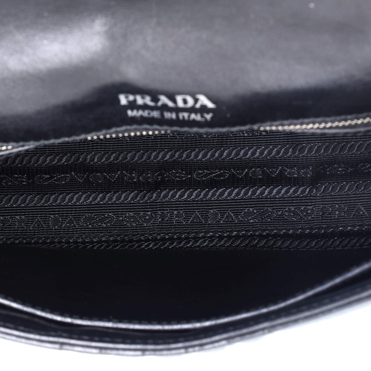 Prada Chain Flap Shoulder Bag Diagramme Quilted Leather Large