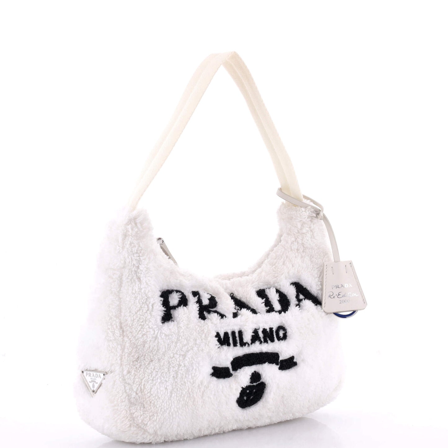 Prada Re-Edition 2000 Hobo Terry Cloth Mini