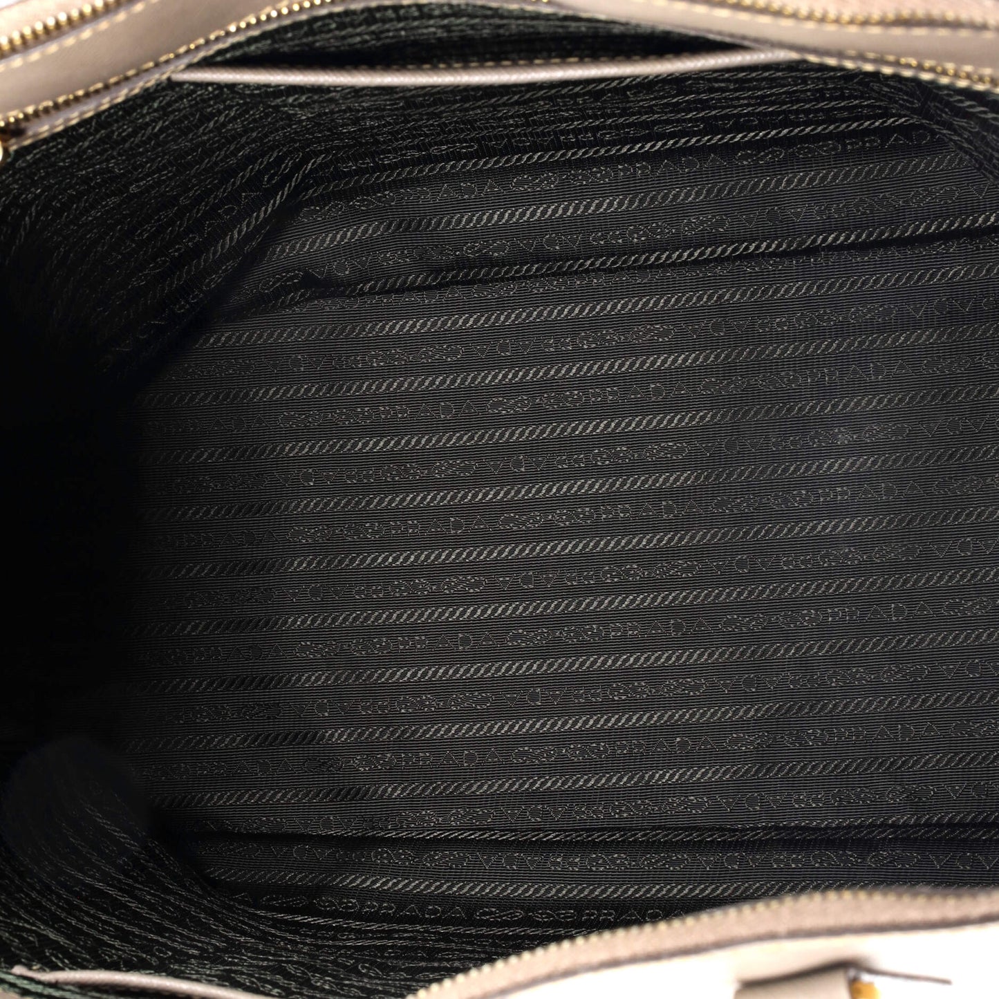 Prada Double Zip Lux Tote Saffiano Leather XL