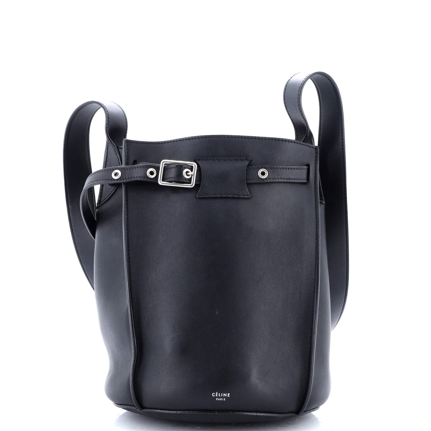 Celine Long Strap Big Bag Bucket Leather None