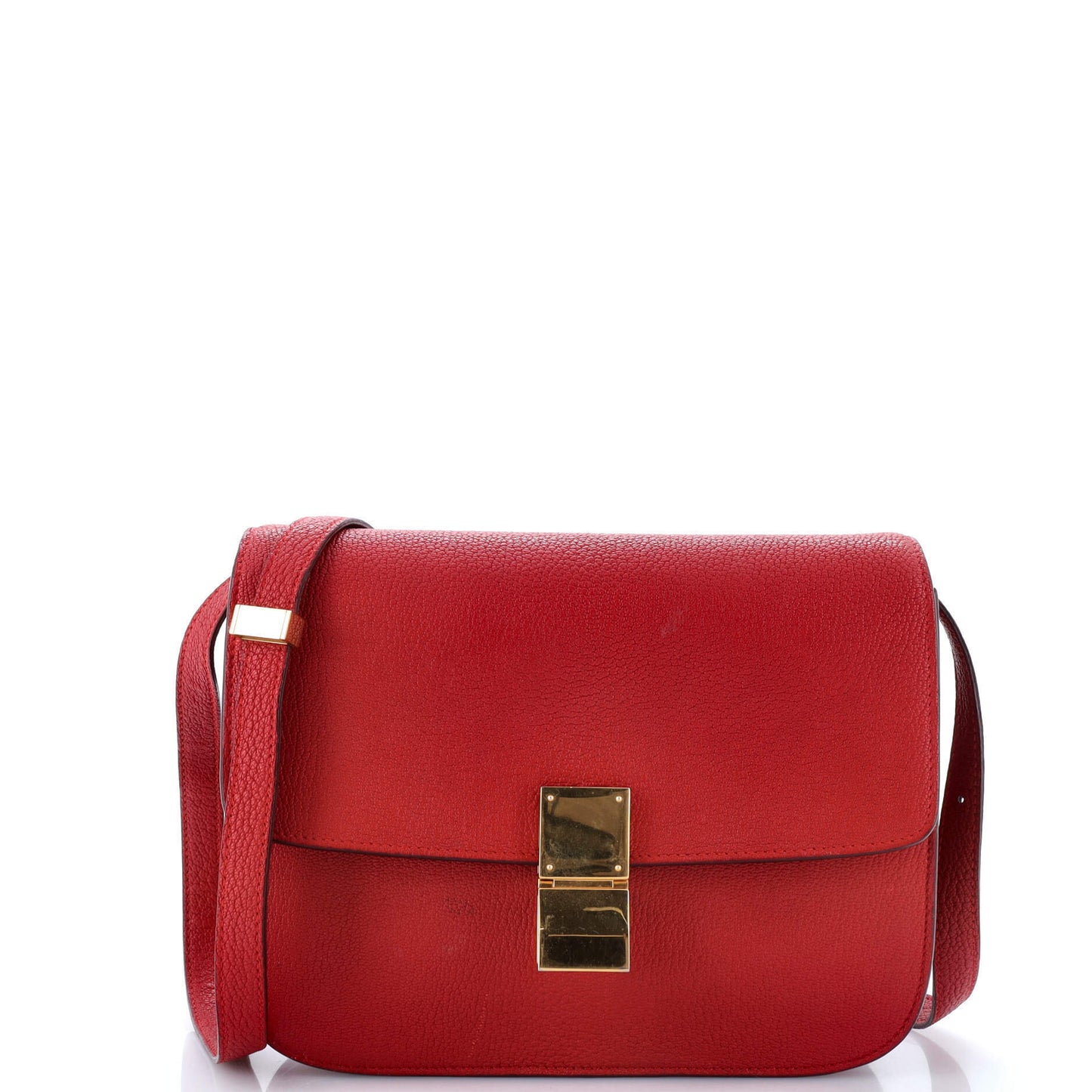Celine Classic Box Bag Grainy Leather Medium