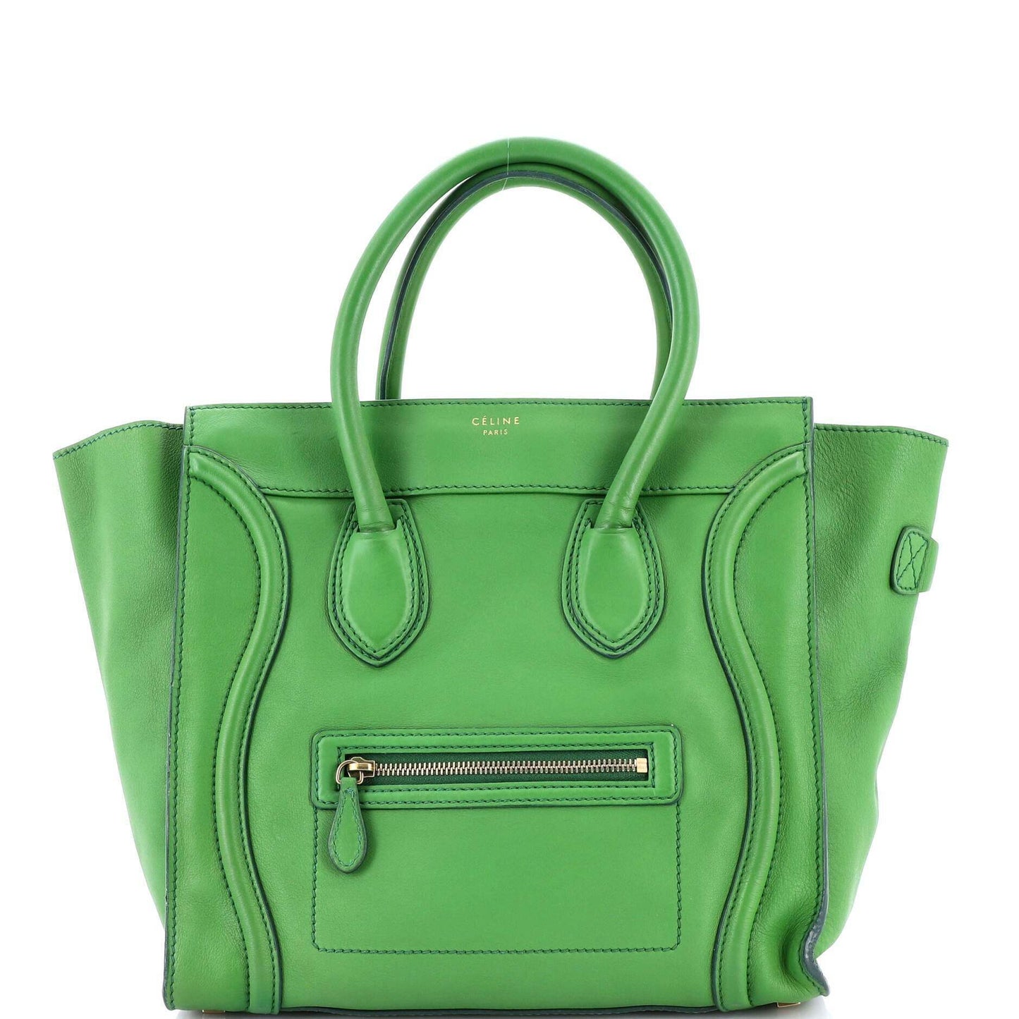 Celine Luggage Bag Smooth Leather Mini