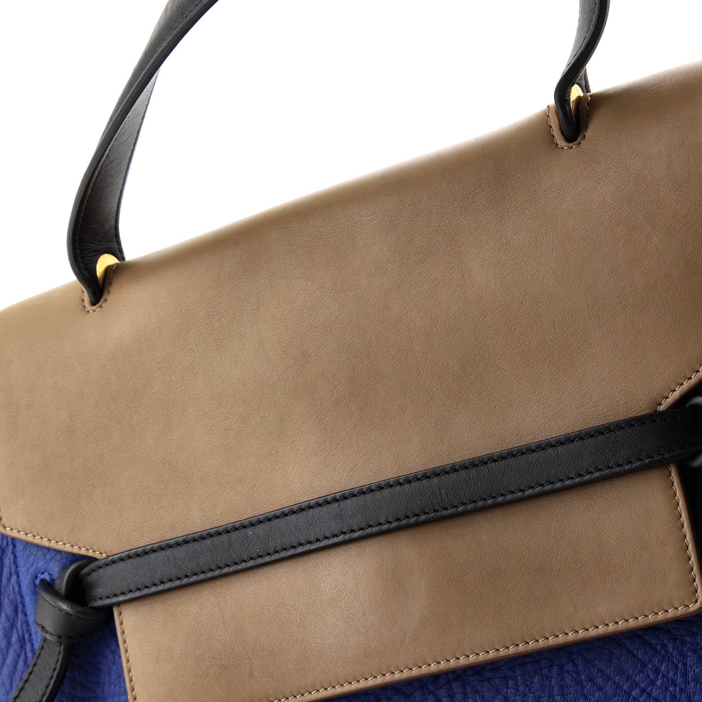 Celine Bicolor Belt Bag Leather Mini