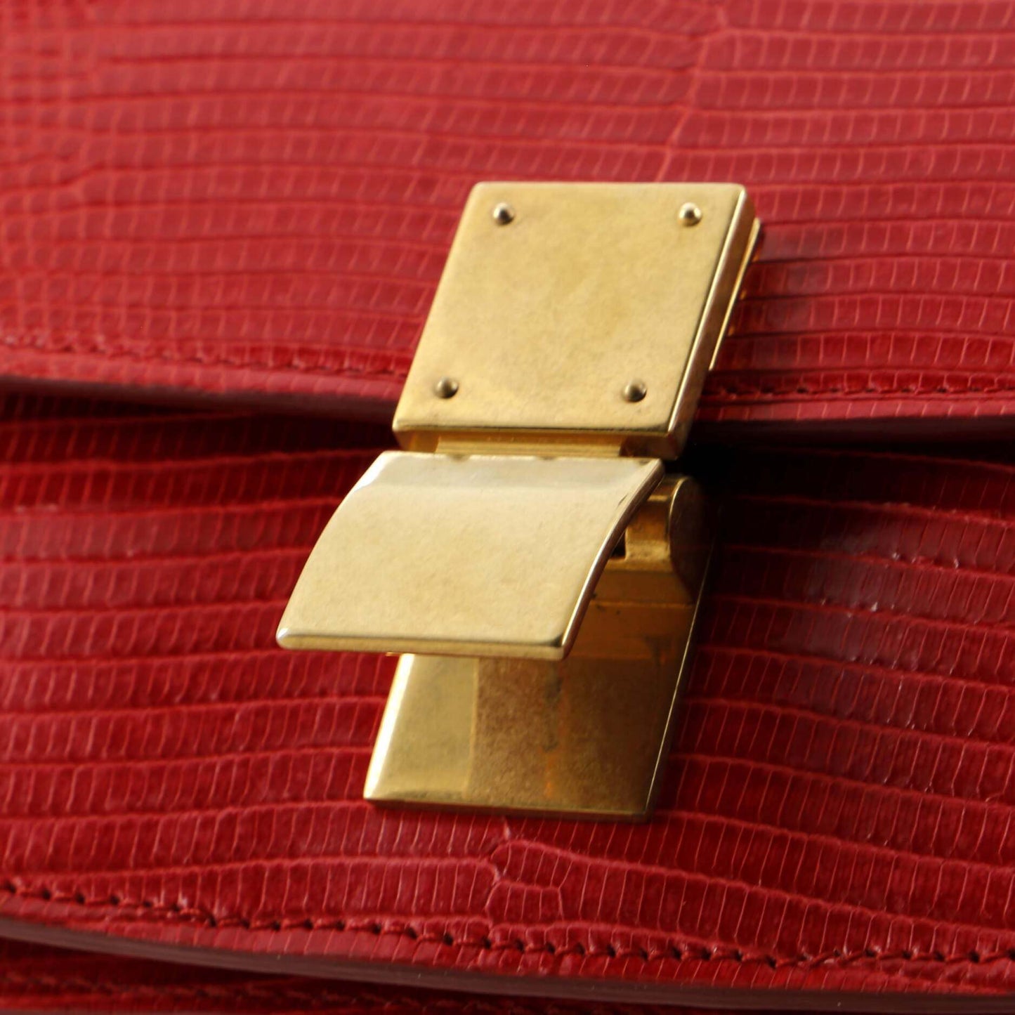 Celine Classic Box Bag Lizard Small