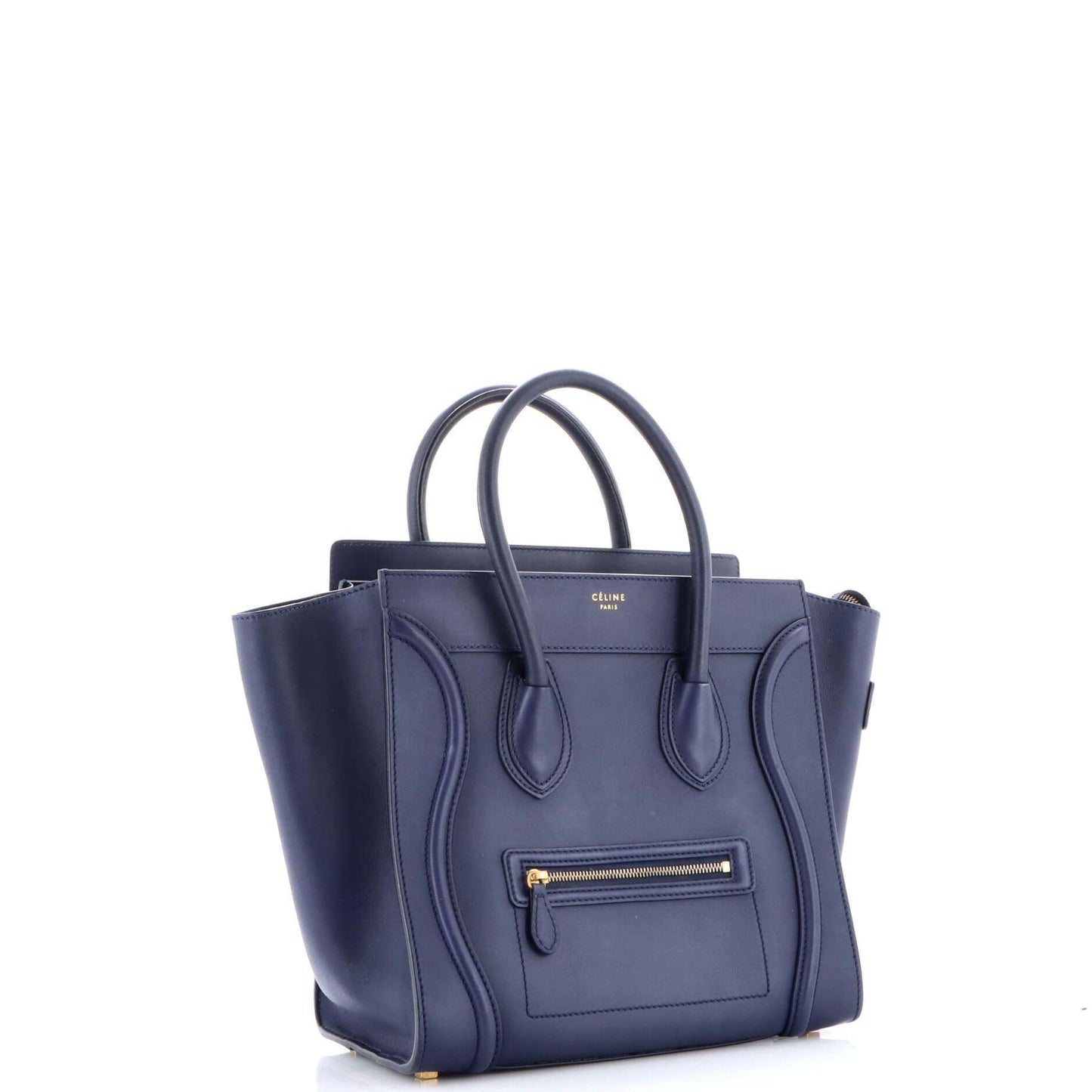 Celine Luggage Bag Grainy Leather Mini