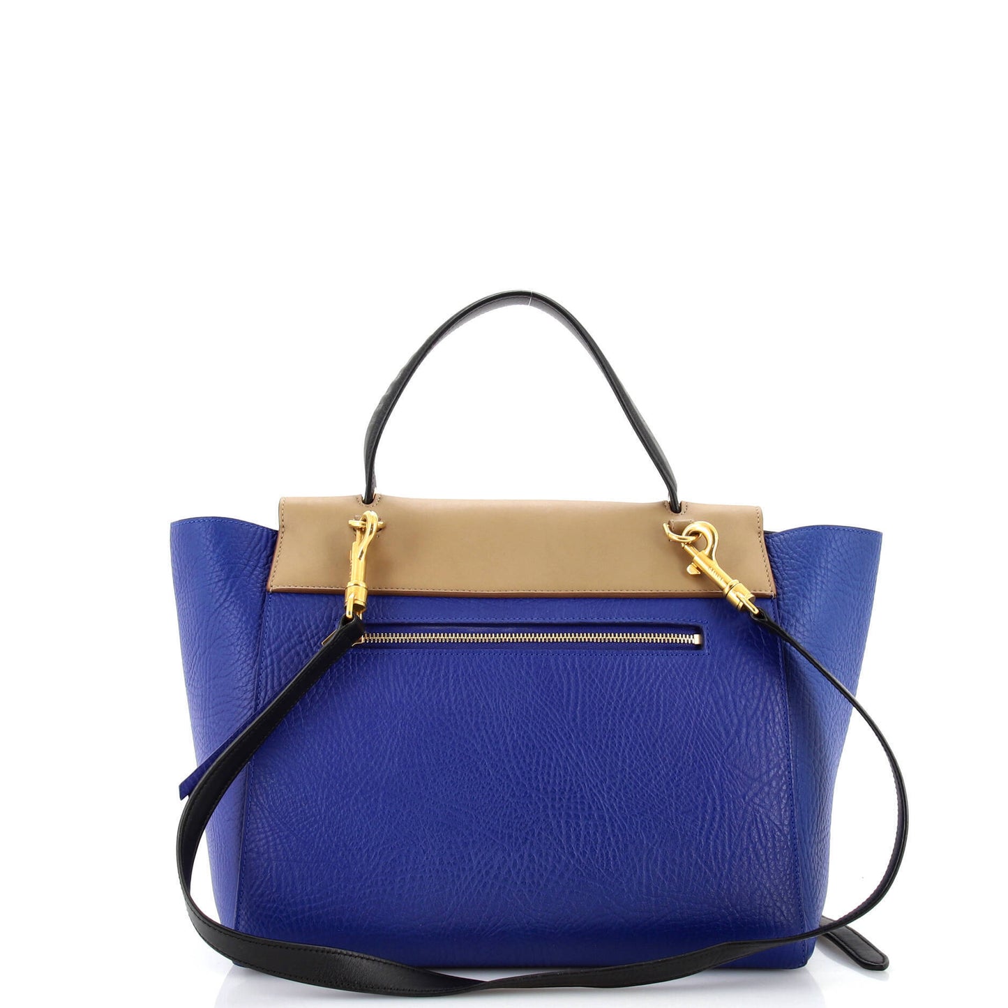 Celine Bicolor Belt Bag Leather Mini