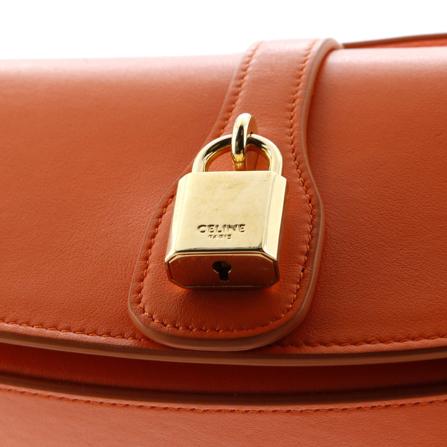 Celine Tabou Clutch with Strap Smooth Calfskin None
