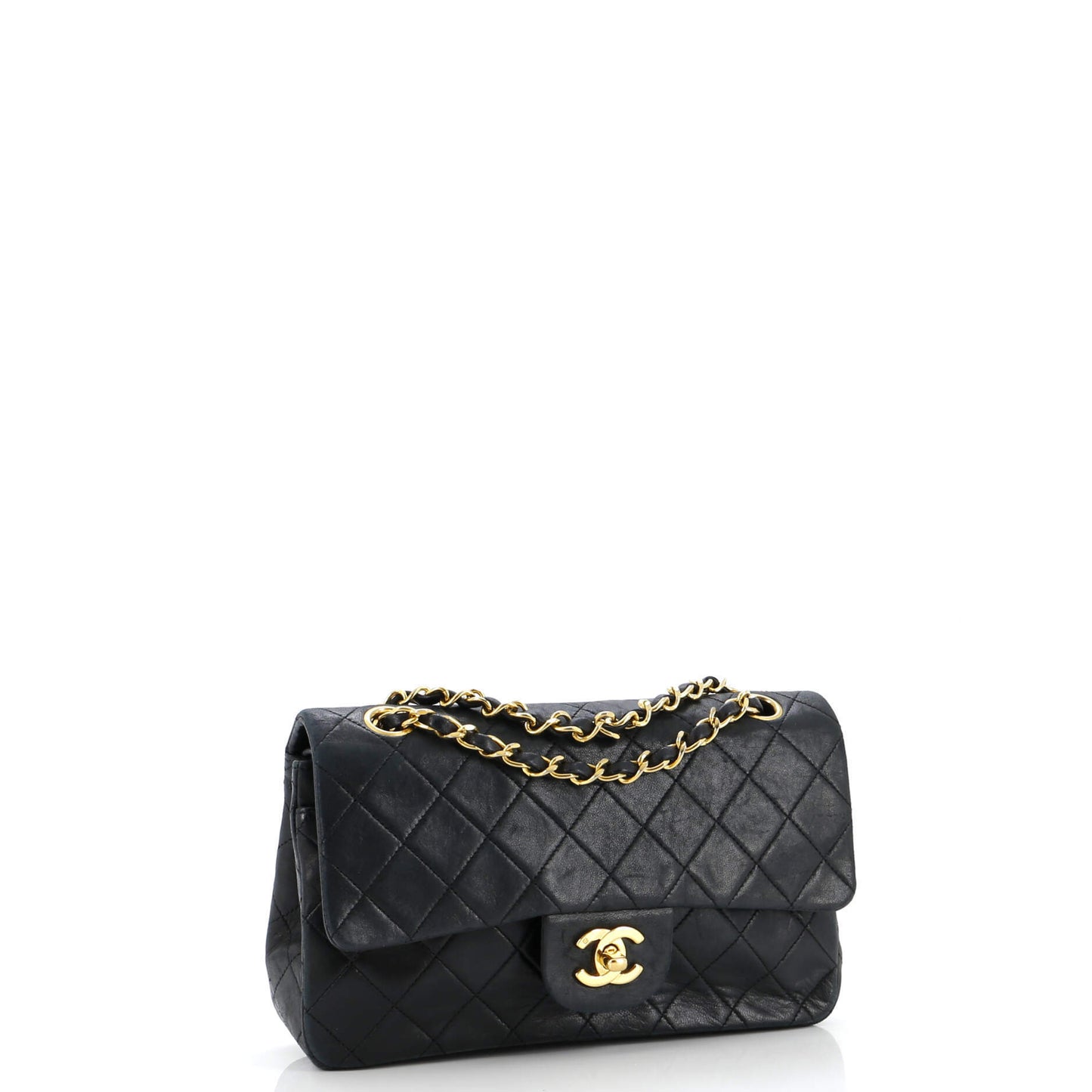 CHANELダブルフラップ ラムスキン