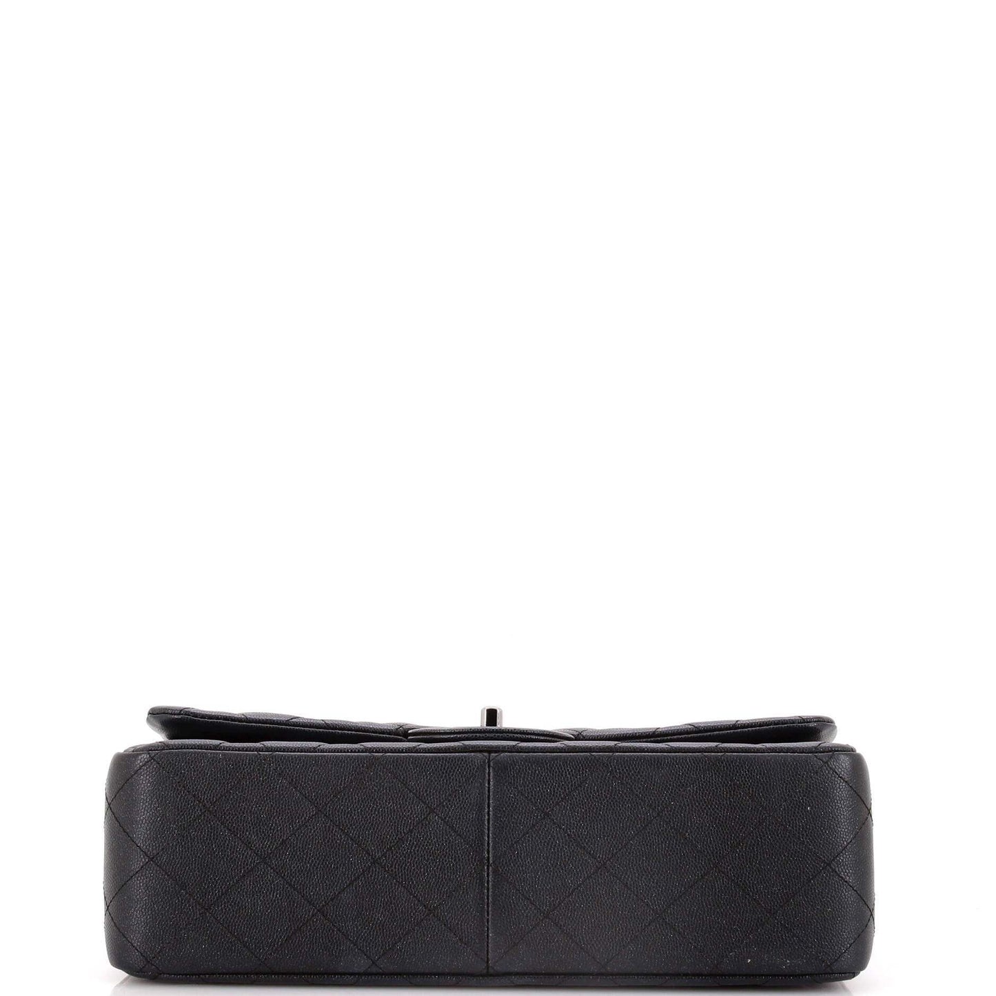 【極美品】CHANELキャビアスキン ジャンボ イリディセント