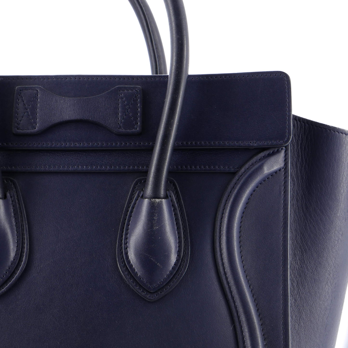 Celine Luggage Bag Smooth Leather Mini