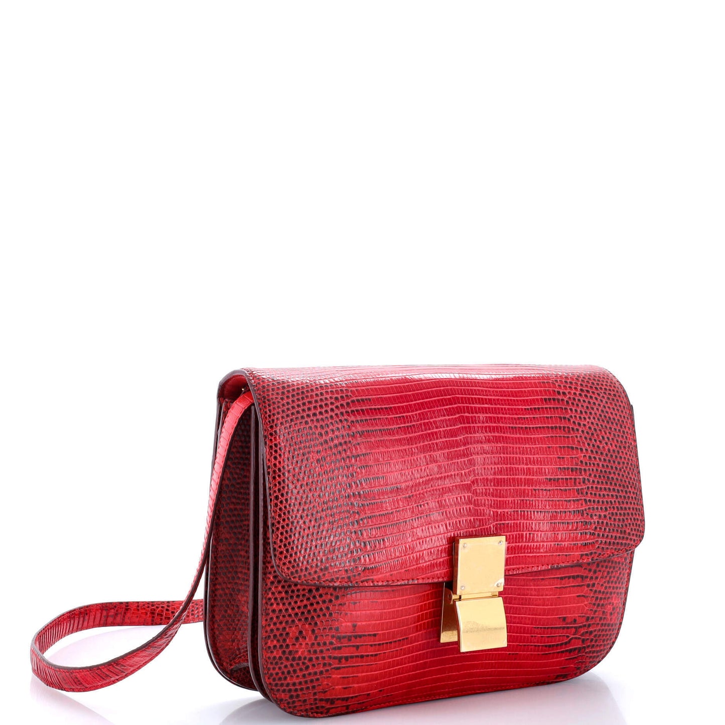 Celine Classic Box Bag Lizard Medium