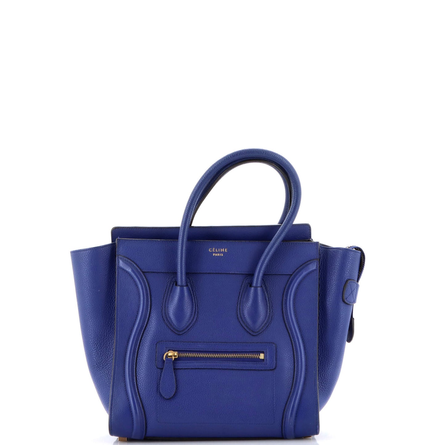 Celine Luggage Bag Grainy Leather Micro