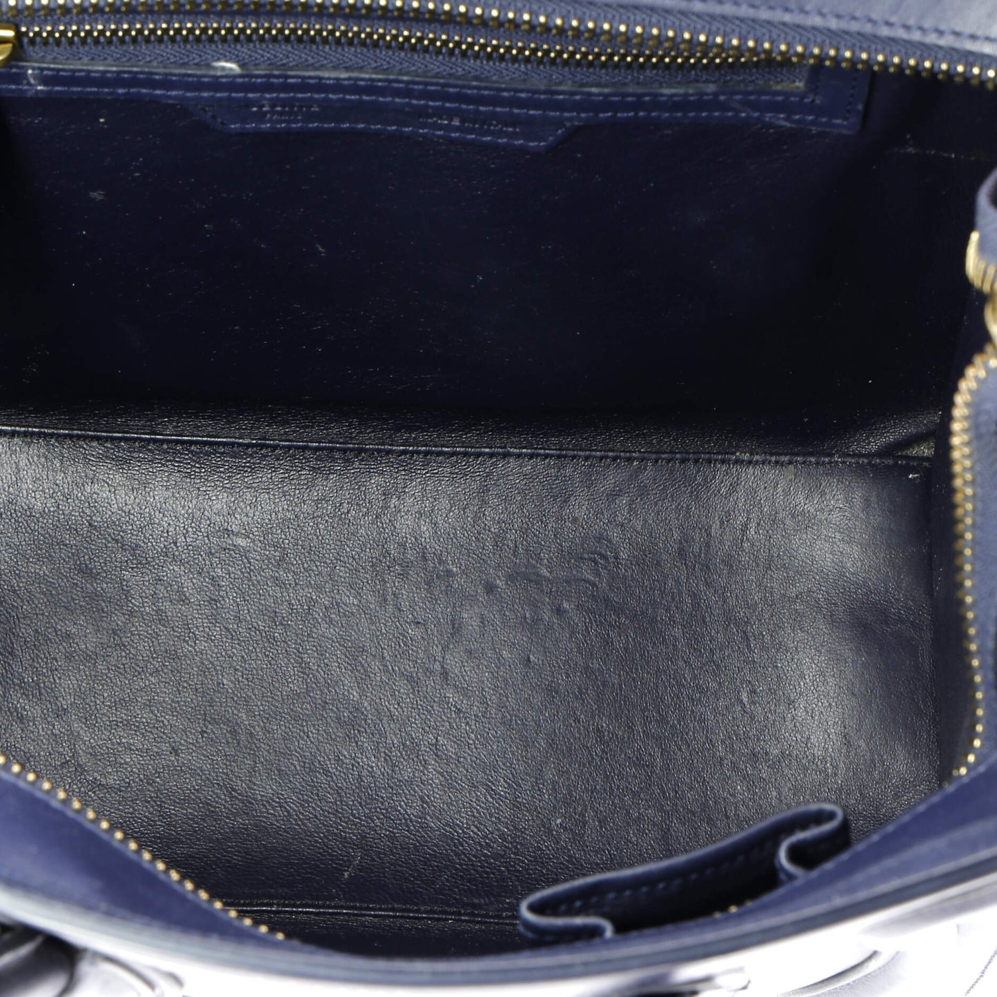 Celine Luggage Bag Smooth Leather Mini