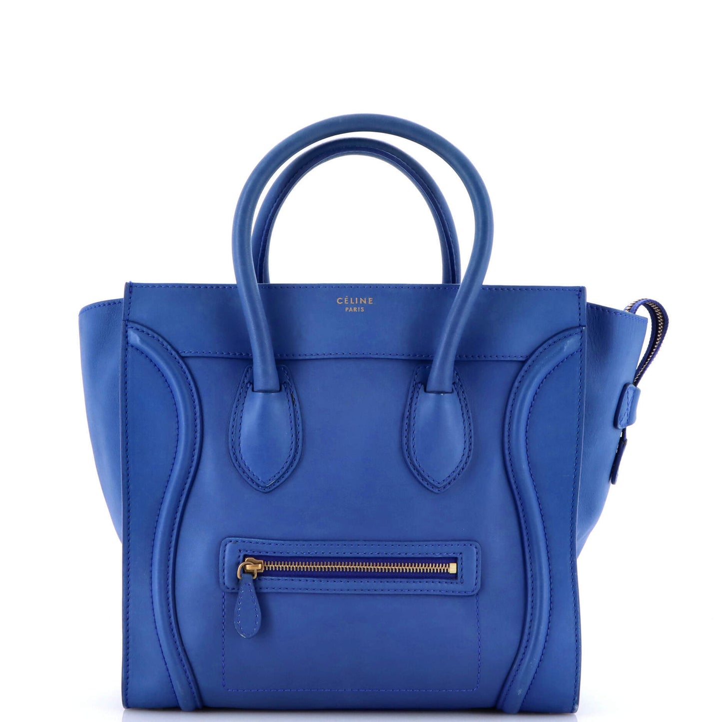 Celine Luggage Bag Smooth Leather Mini