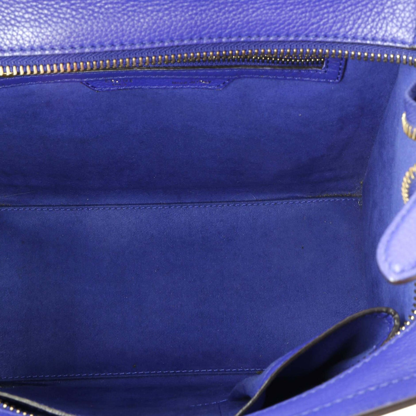 Celine Luggage Bag Grainy Leather Micro