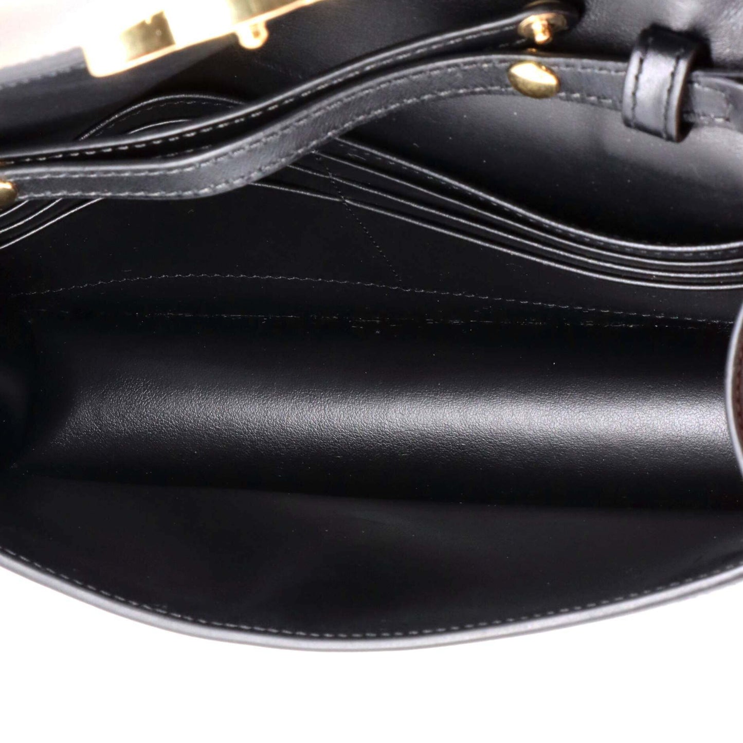 Celine Margo Triomphe Wallet on Chain Leather None