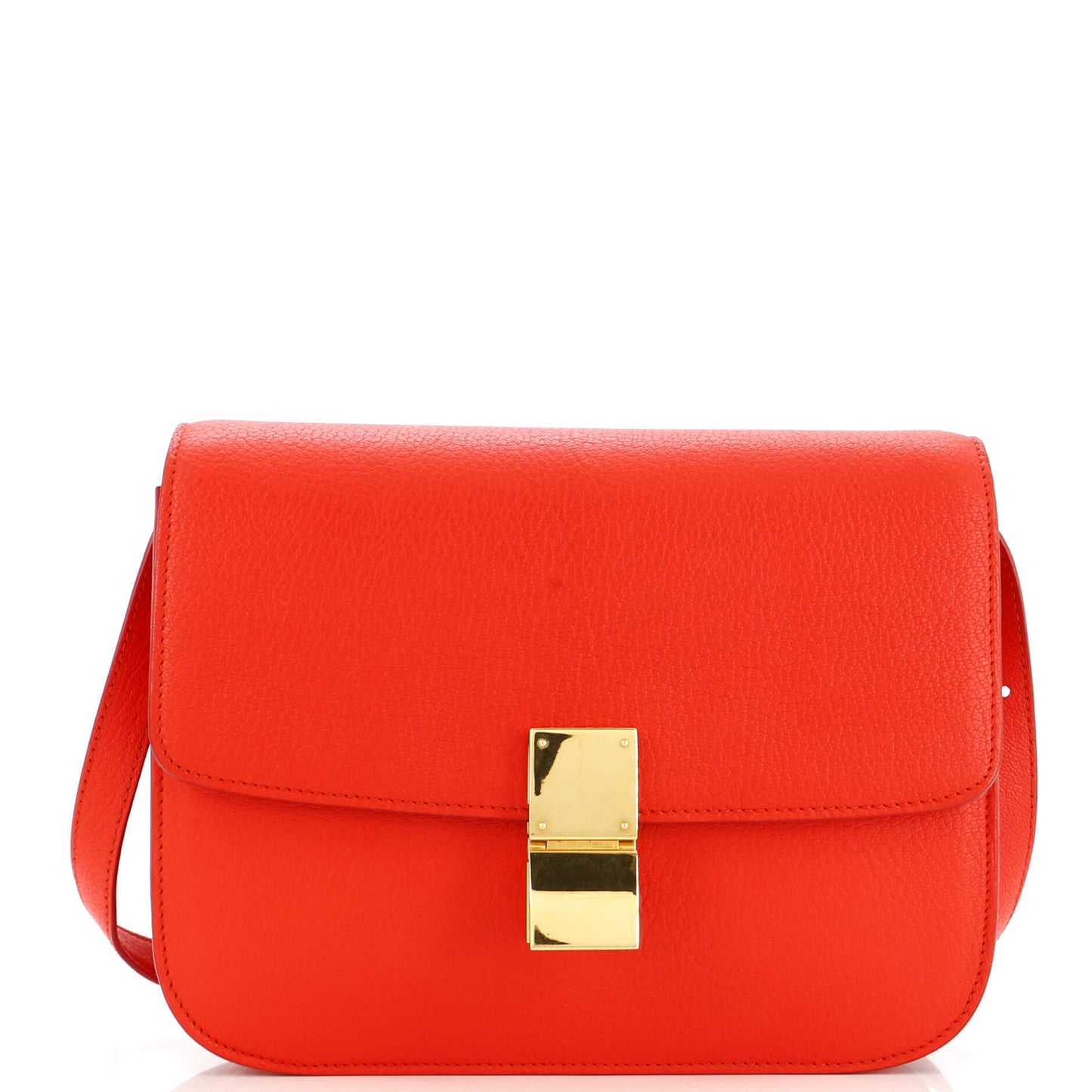Celine Classic Box Bag Grainy Leather Medium