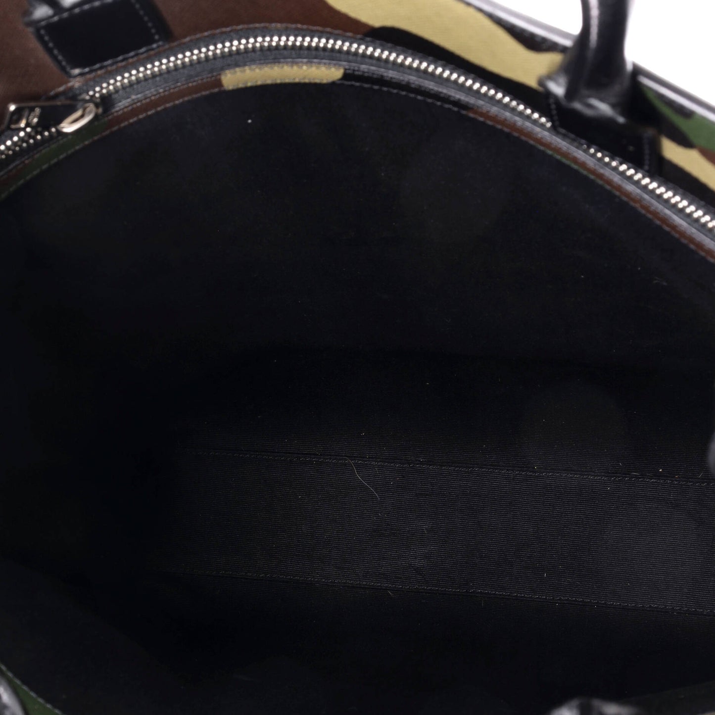 Celine Vertical Cabas Tote Camouflage Coated Canvas Medium