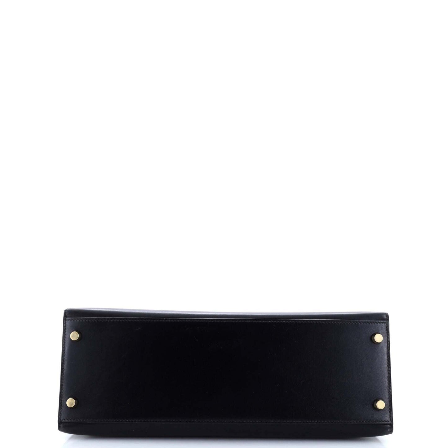 HERMES Kelly Black Box Calf 32