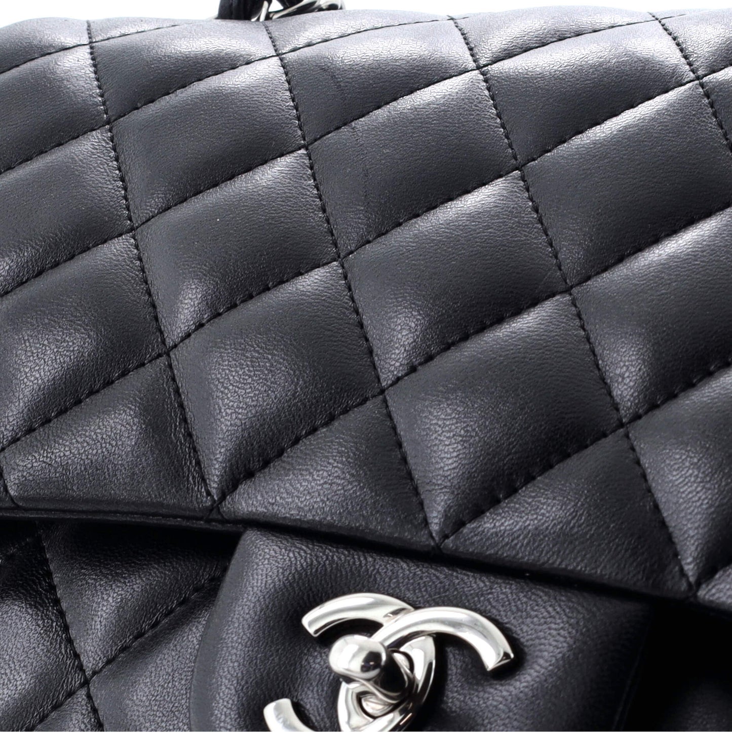 CHANELラムスキン ショルダーバッグ