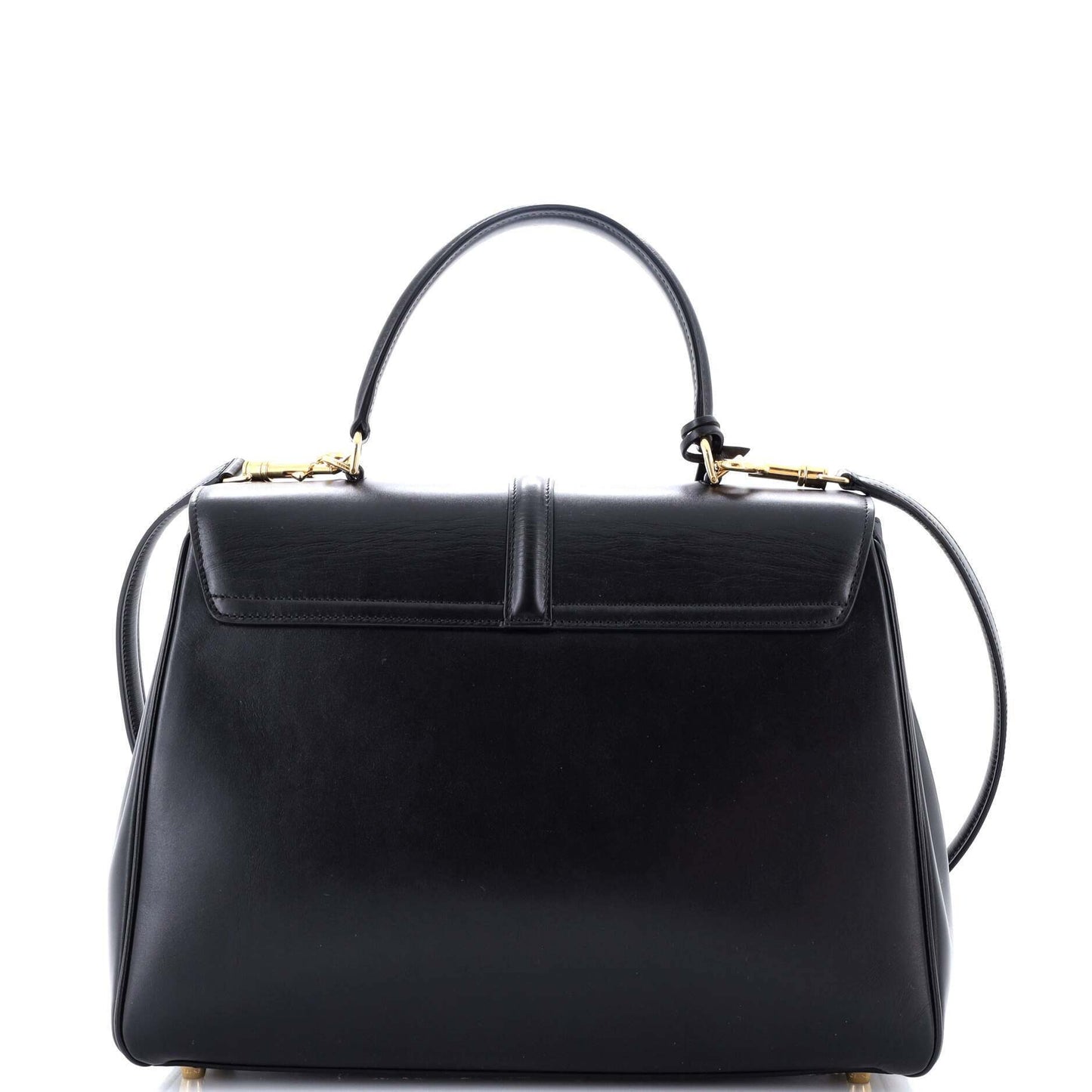 Celine 16 Top Handle Bag Smooth Calfskin Medium