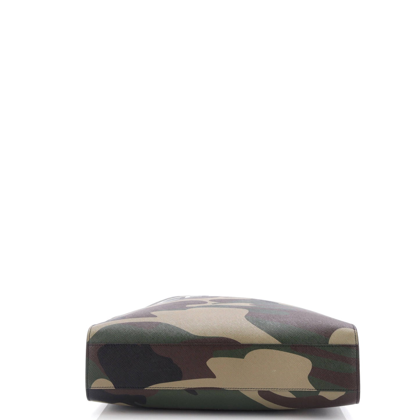 Celine Vertical Cabas Tote Camouflage Coated Canvas Medium