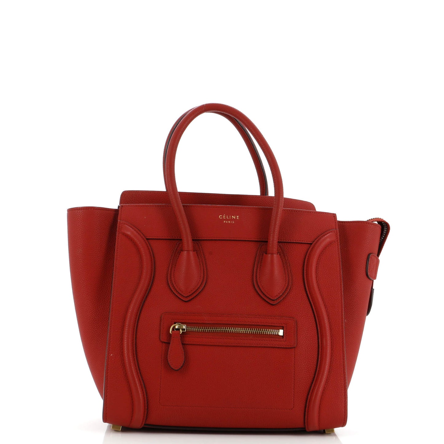 Celine Luggage Bag Grainy Leather Micro
