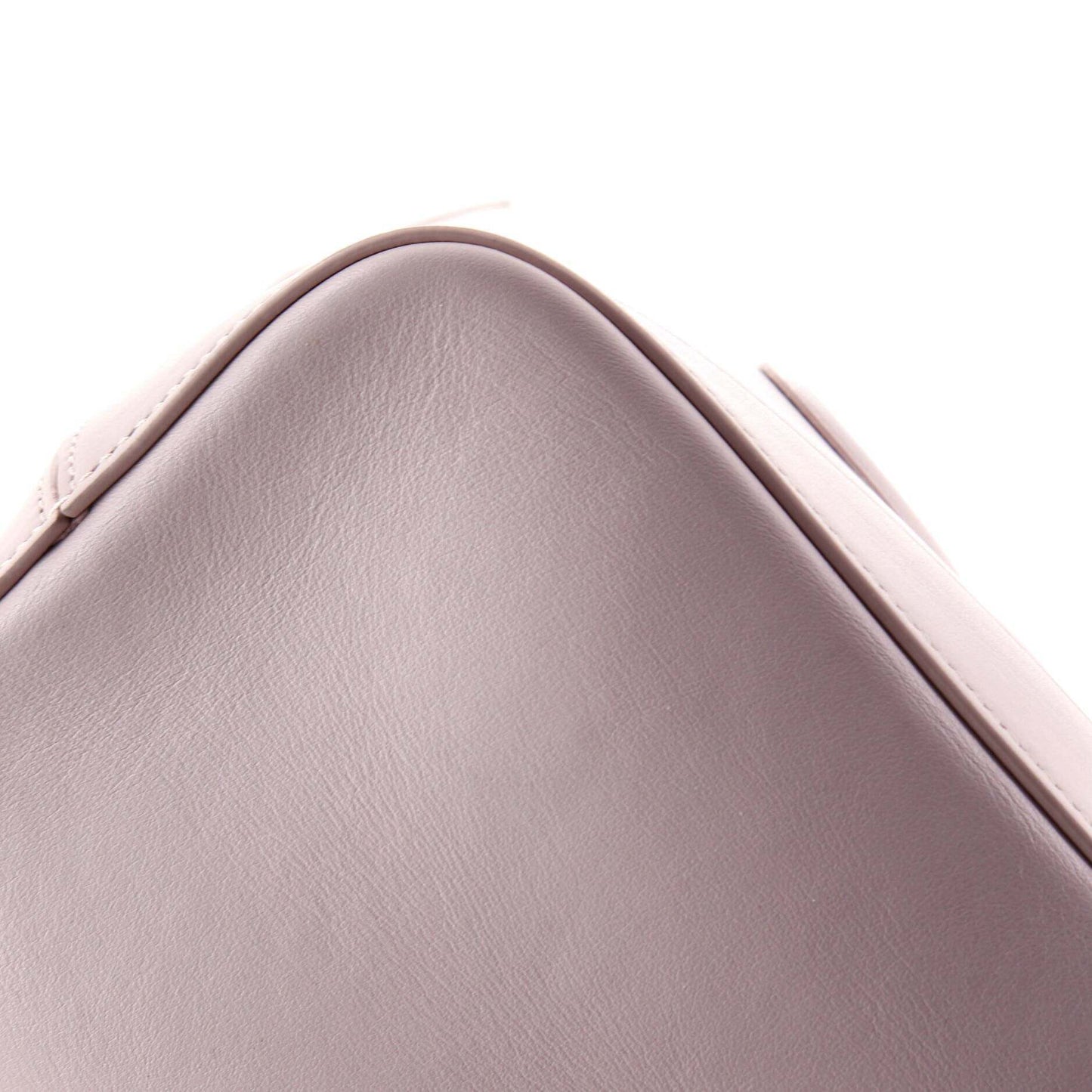Celine Cuir Triomphe Bucket Bag Leather Small