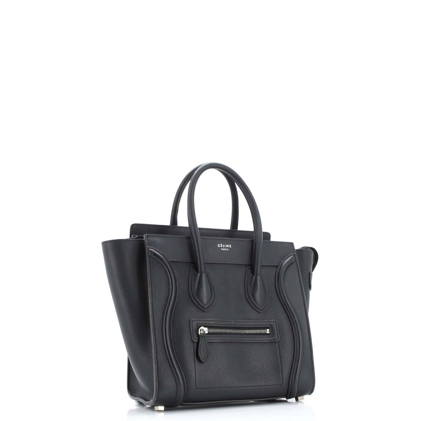 Celine Luggage Bag Grainy Leather Micro