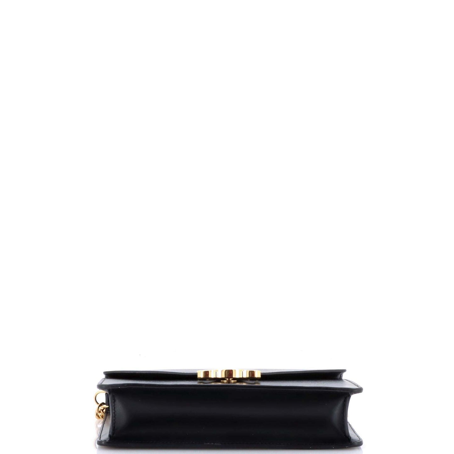 Celine Margo Triomphe Wallet on Chain Leather None