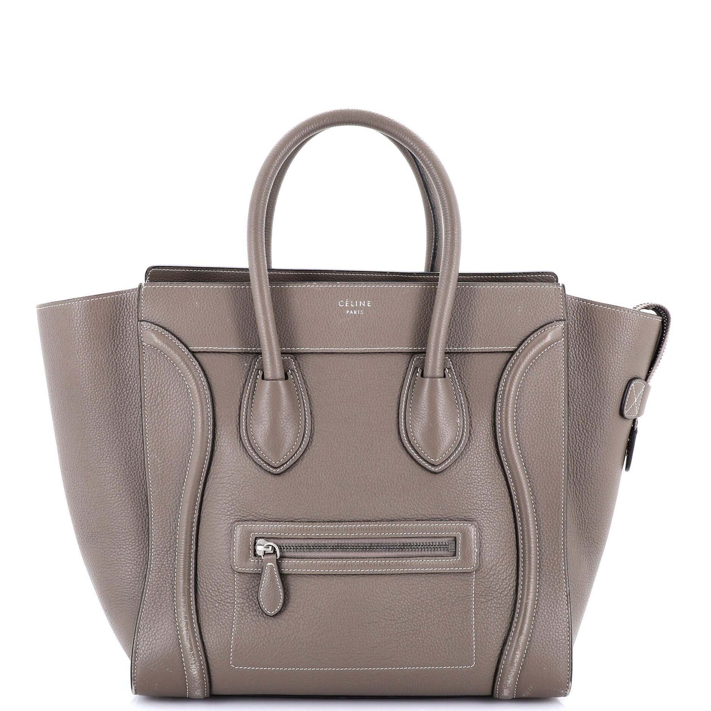 Celine Luggage Bag Grainy Leather Mini