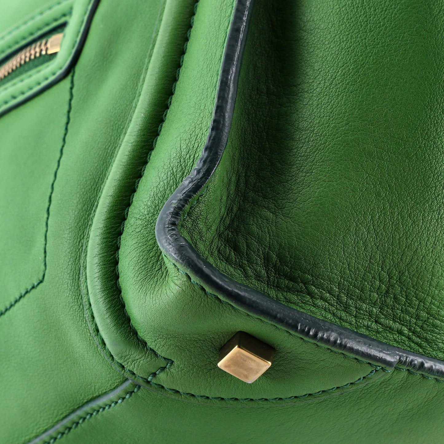 Celine Luggage Bag Smooth Leather Mini