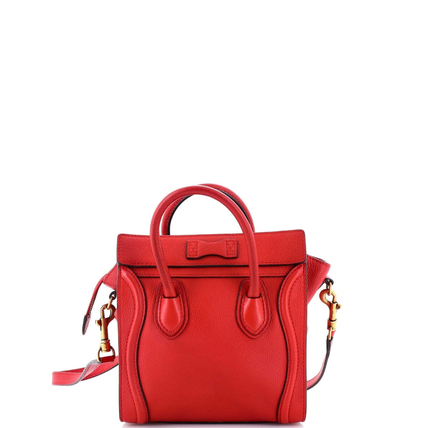 Celine Luggage Bag Grainy Leather Nano