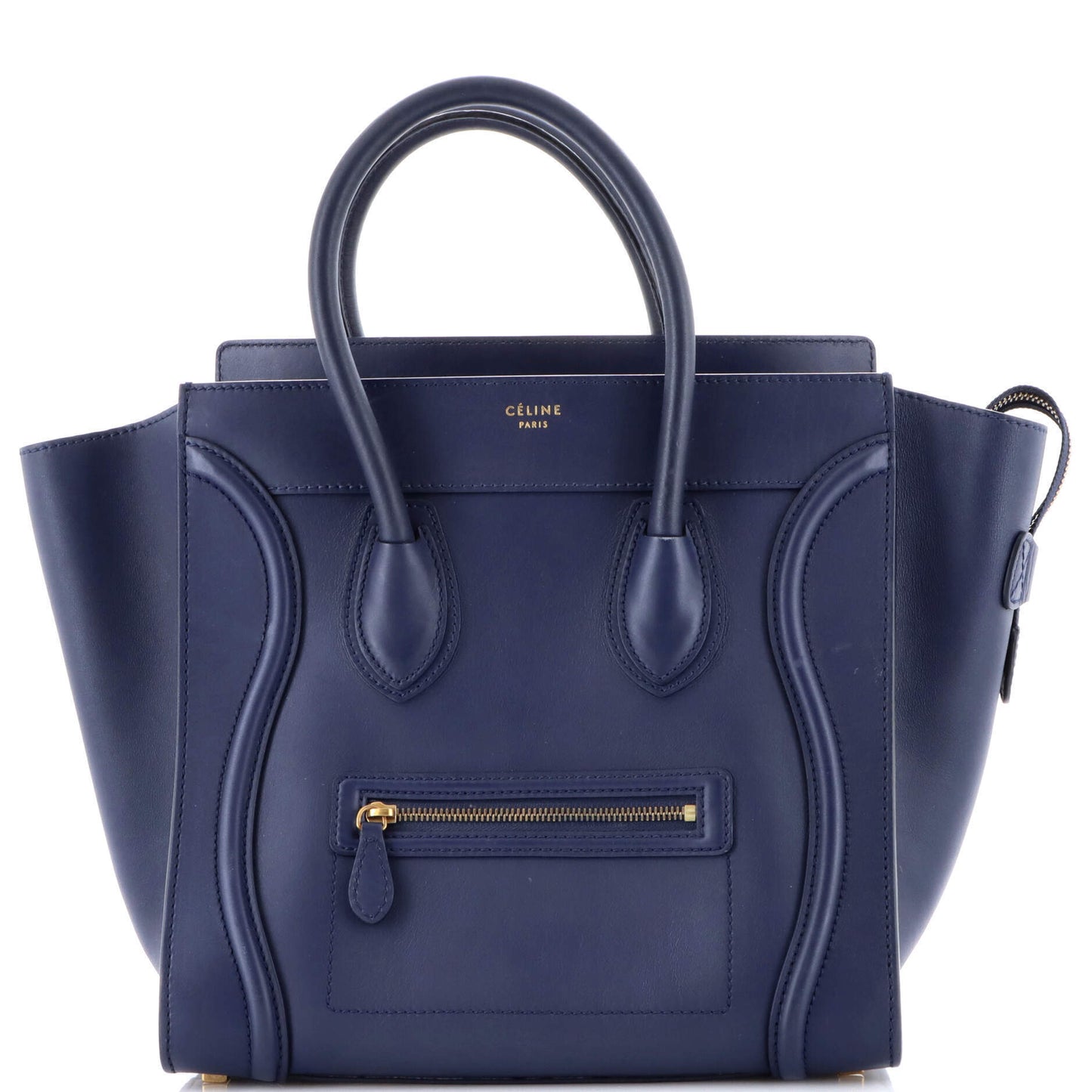 Celine Luggage Bag Grainy Leather Mini