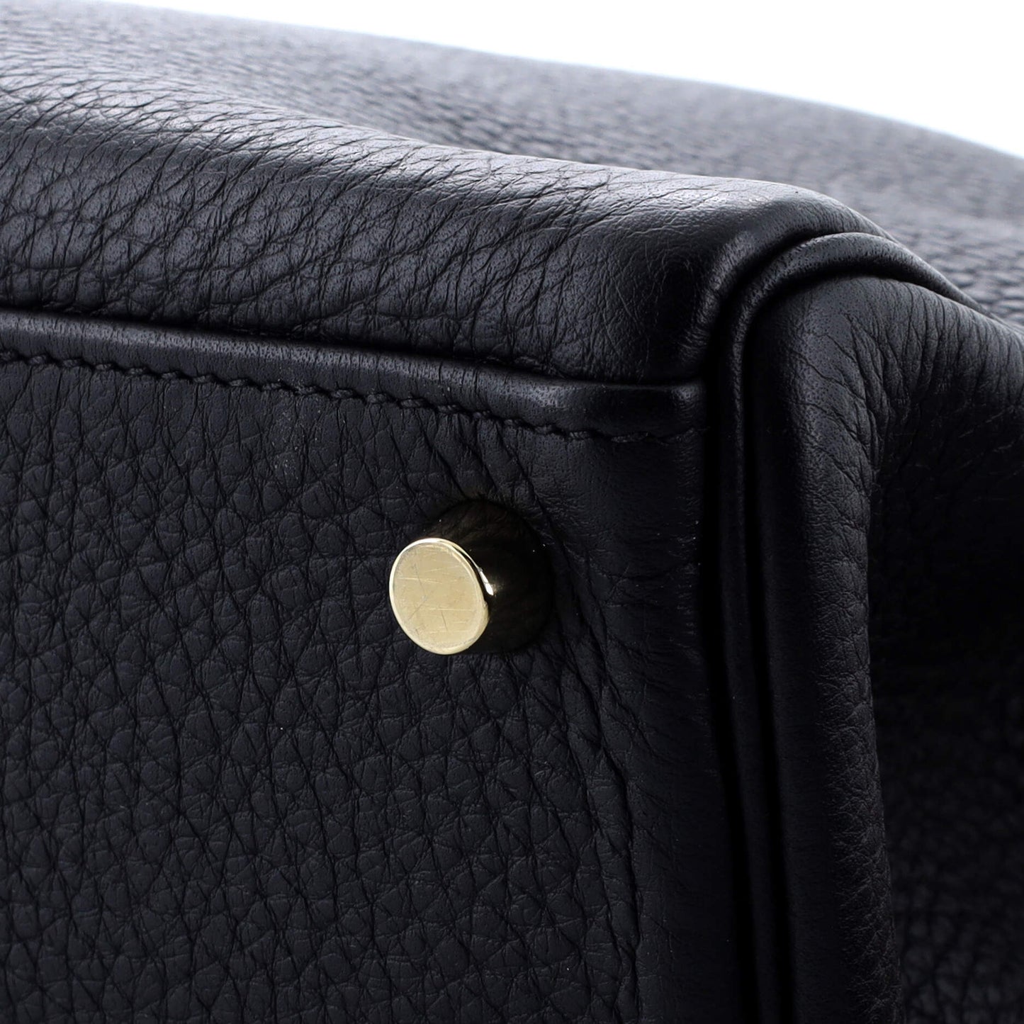 HERMES ケリーブラックゴールド 32