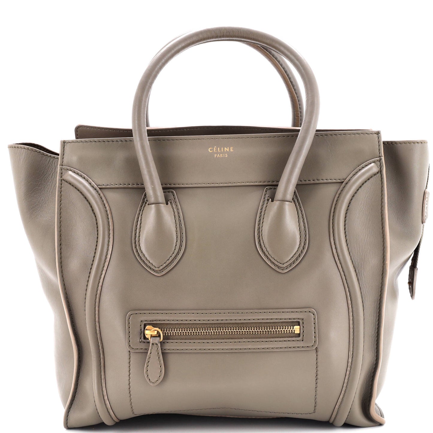 Celine Luggage Bag Smooth Leather Mini
