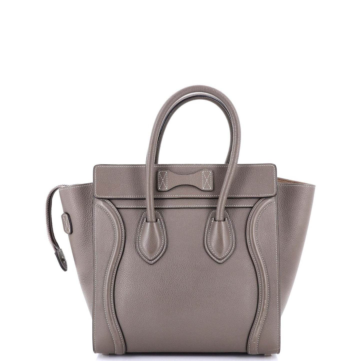 Celine Luggage Bag Grainy Leather Micro