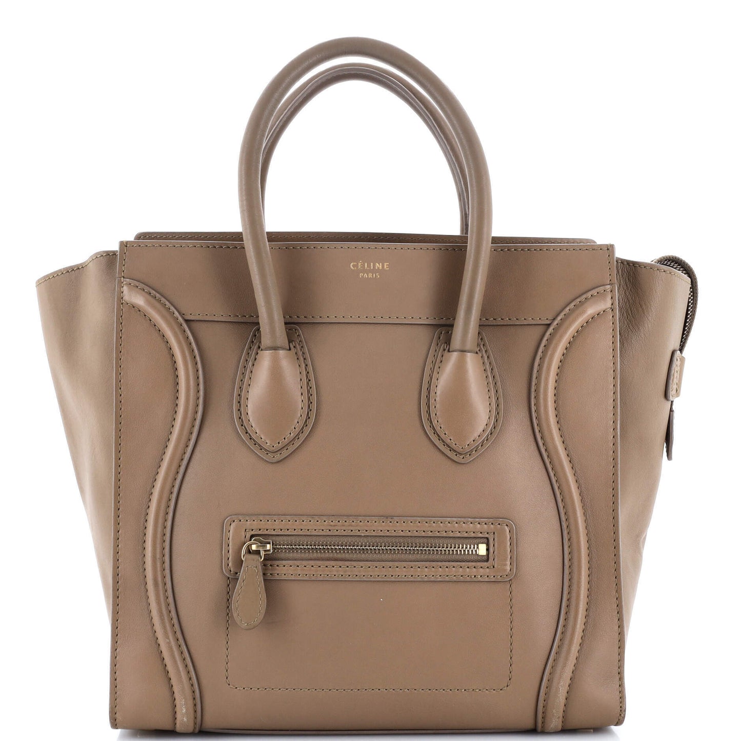 Celine Luggage Bag Smooth Leather Mini
