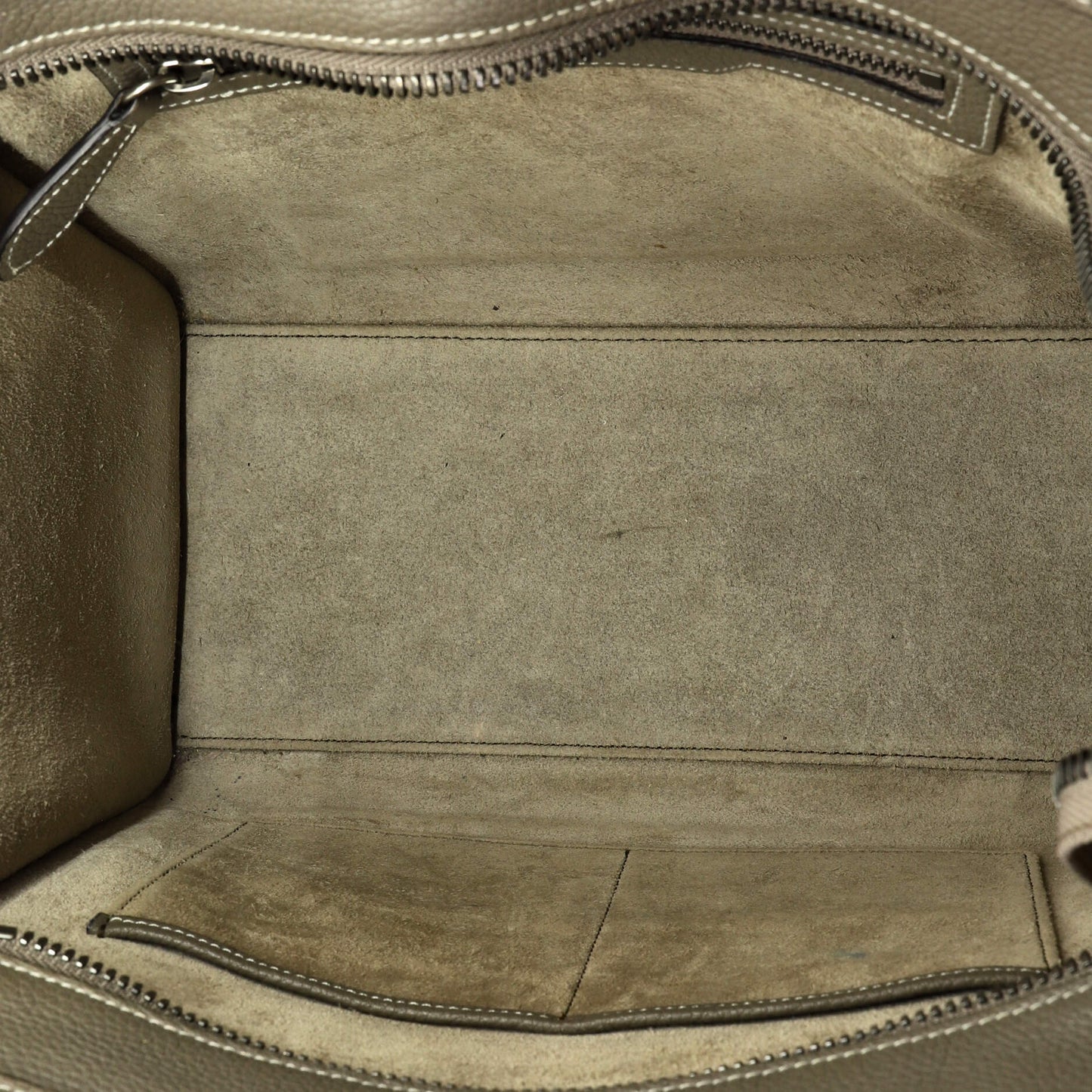 Celine Luggage Bag Grainy Leather Micro