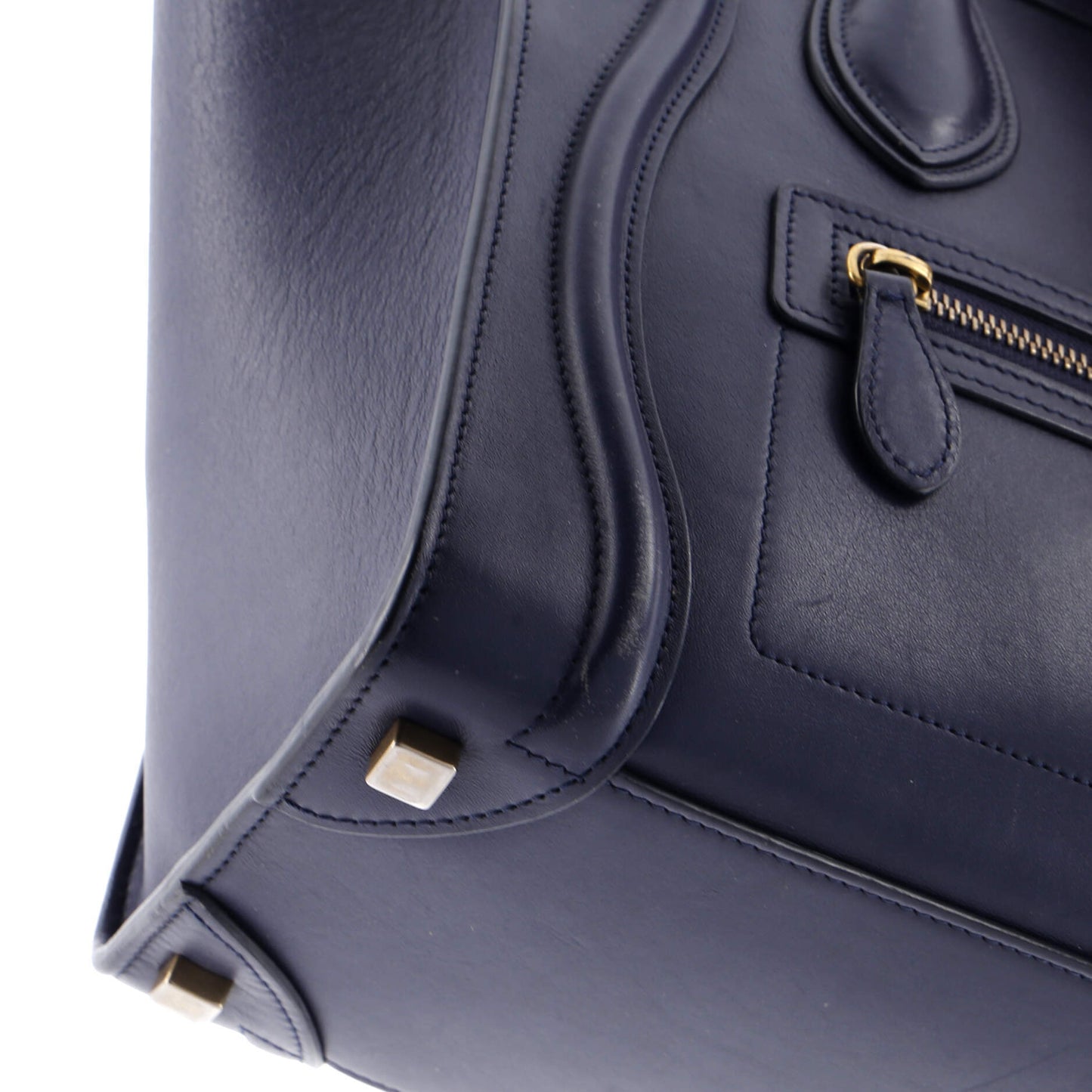 Celine Luggage Bag Smooth Leather Mini