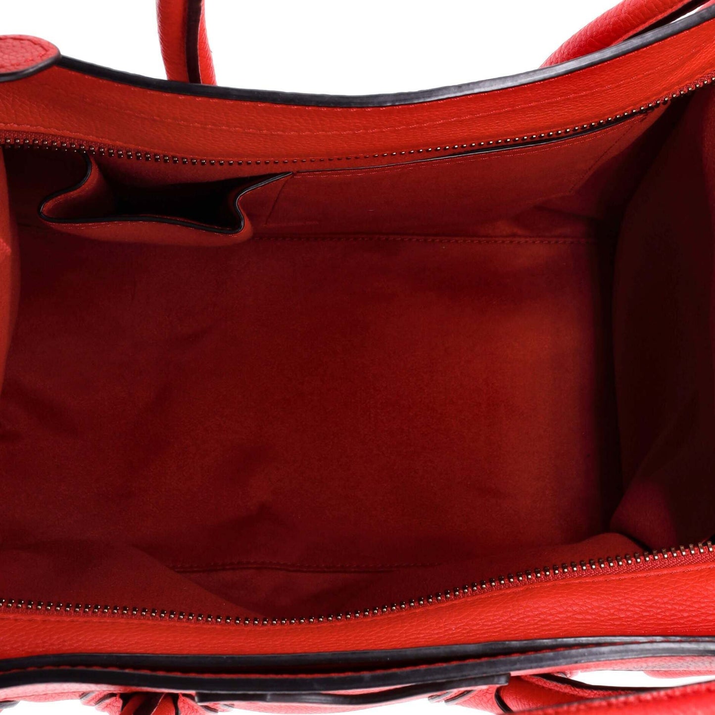 Celine Luggage Bag Grainy Leather Mini