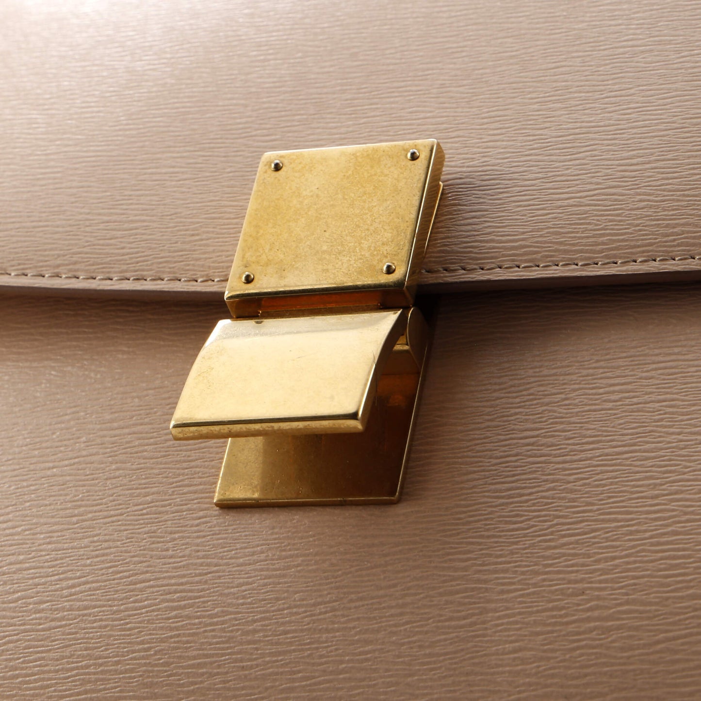 Celine Classic Box Bag Grainy Leather Medium