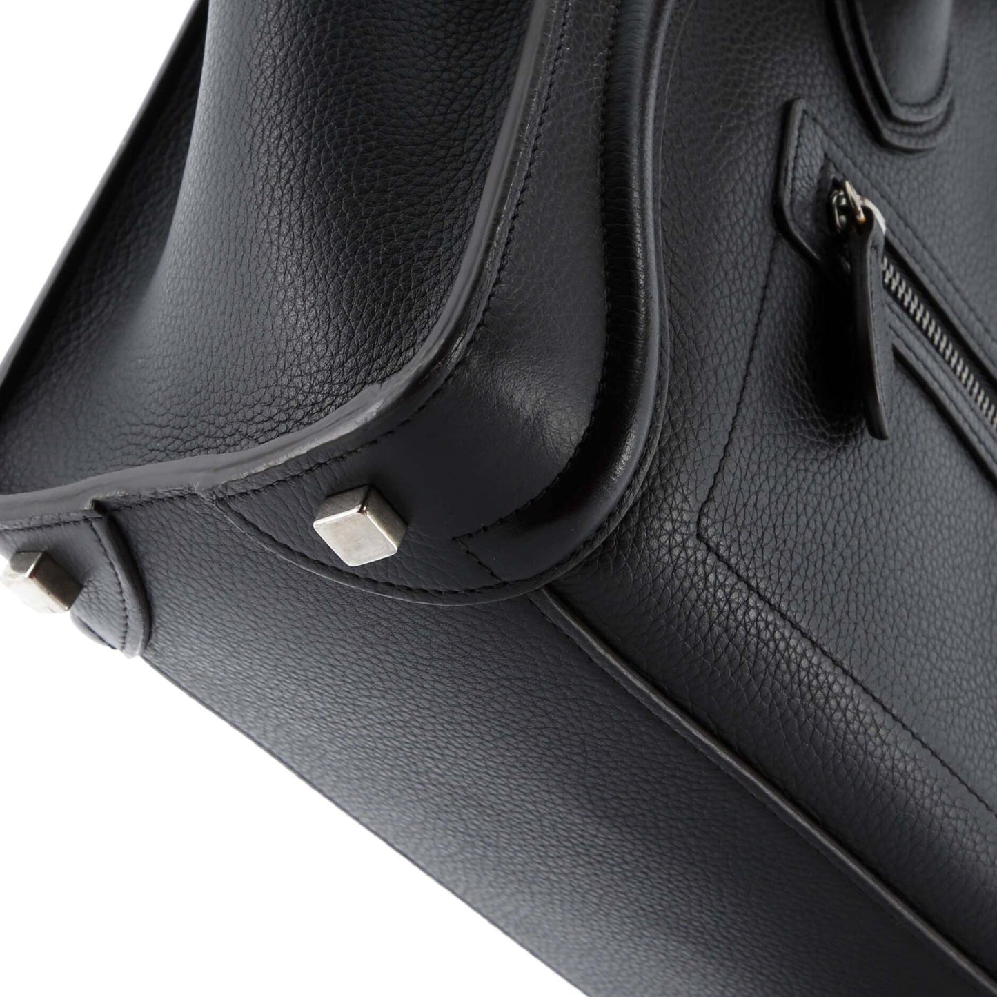 Celine Luggage Bag Grainy Leather Micro