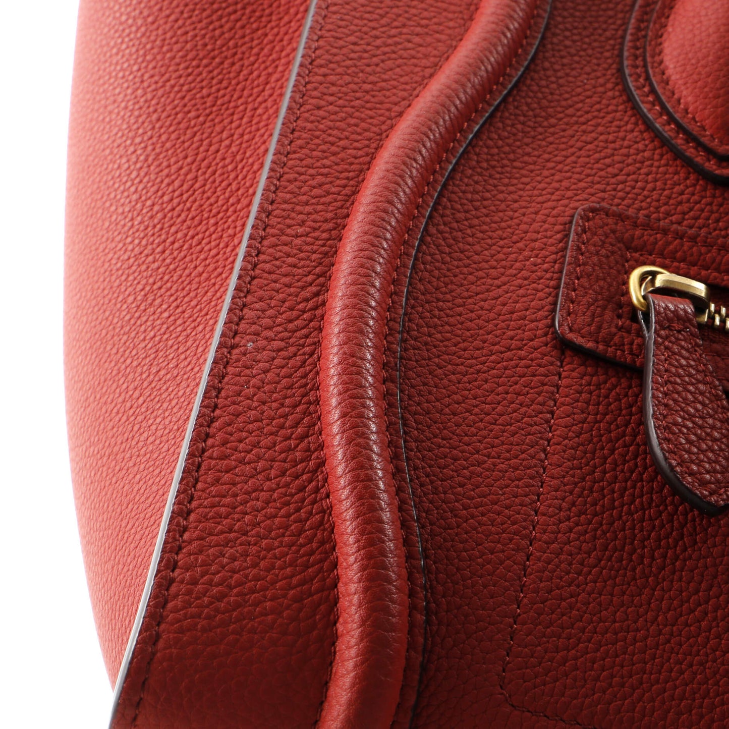 Celine Luggage Bag Grainy Leather Micro