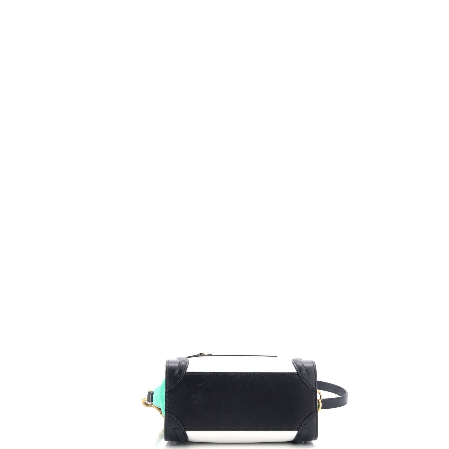 Celine Tricolor Luggage Bag Leather Nano