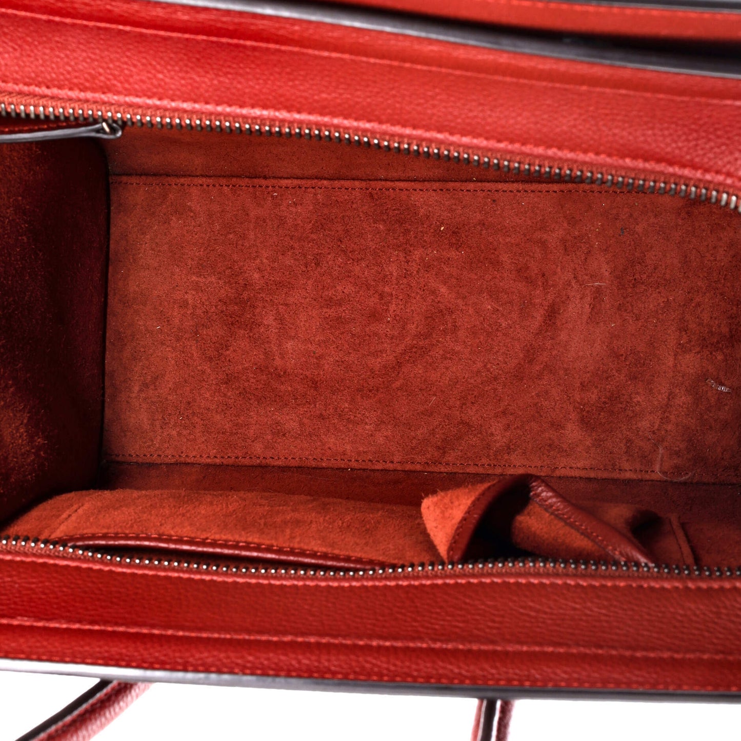 Celine Luggage Bag Grainy Leather Micro