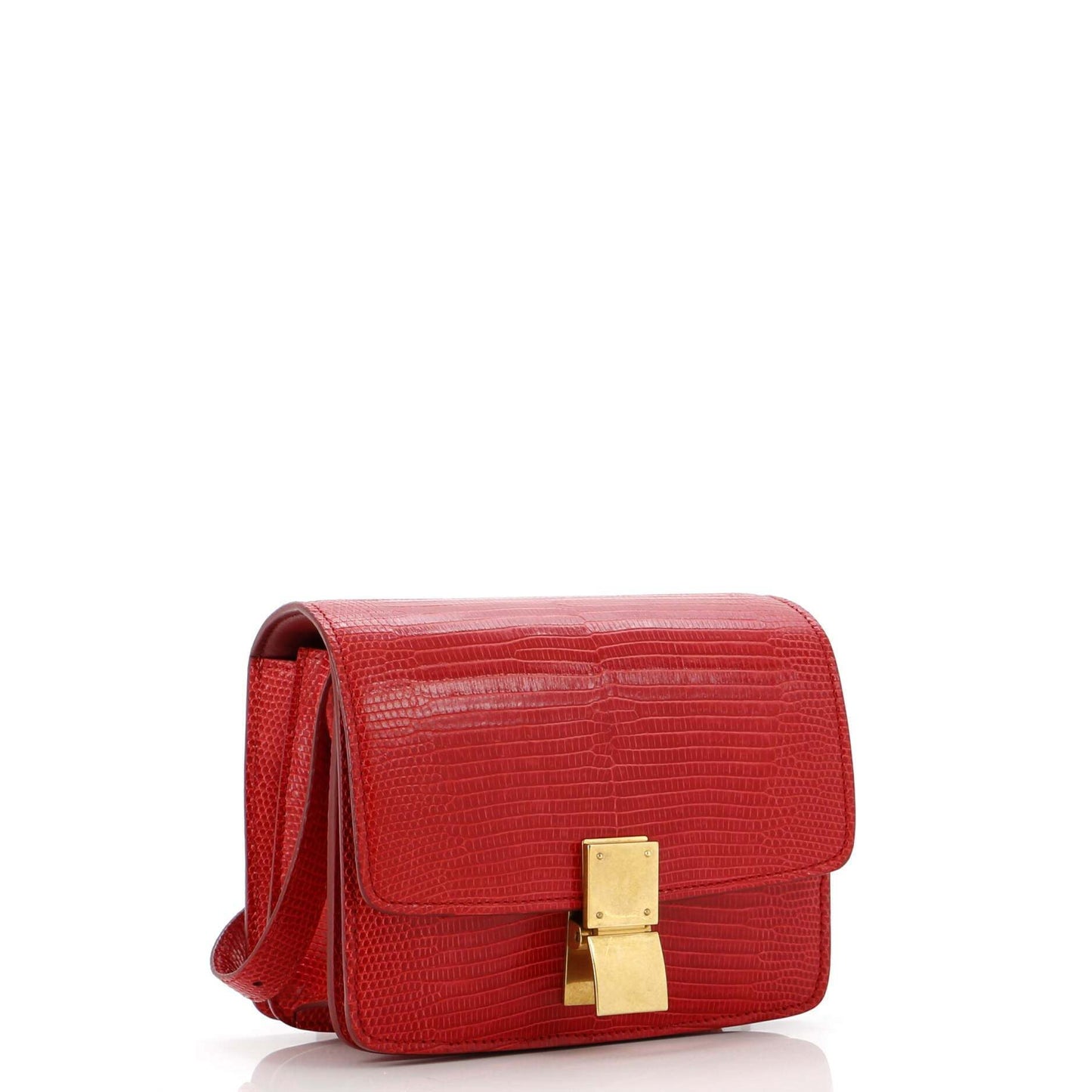 Celine Classic Box Bag Lizard Small