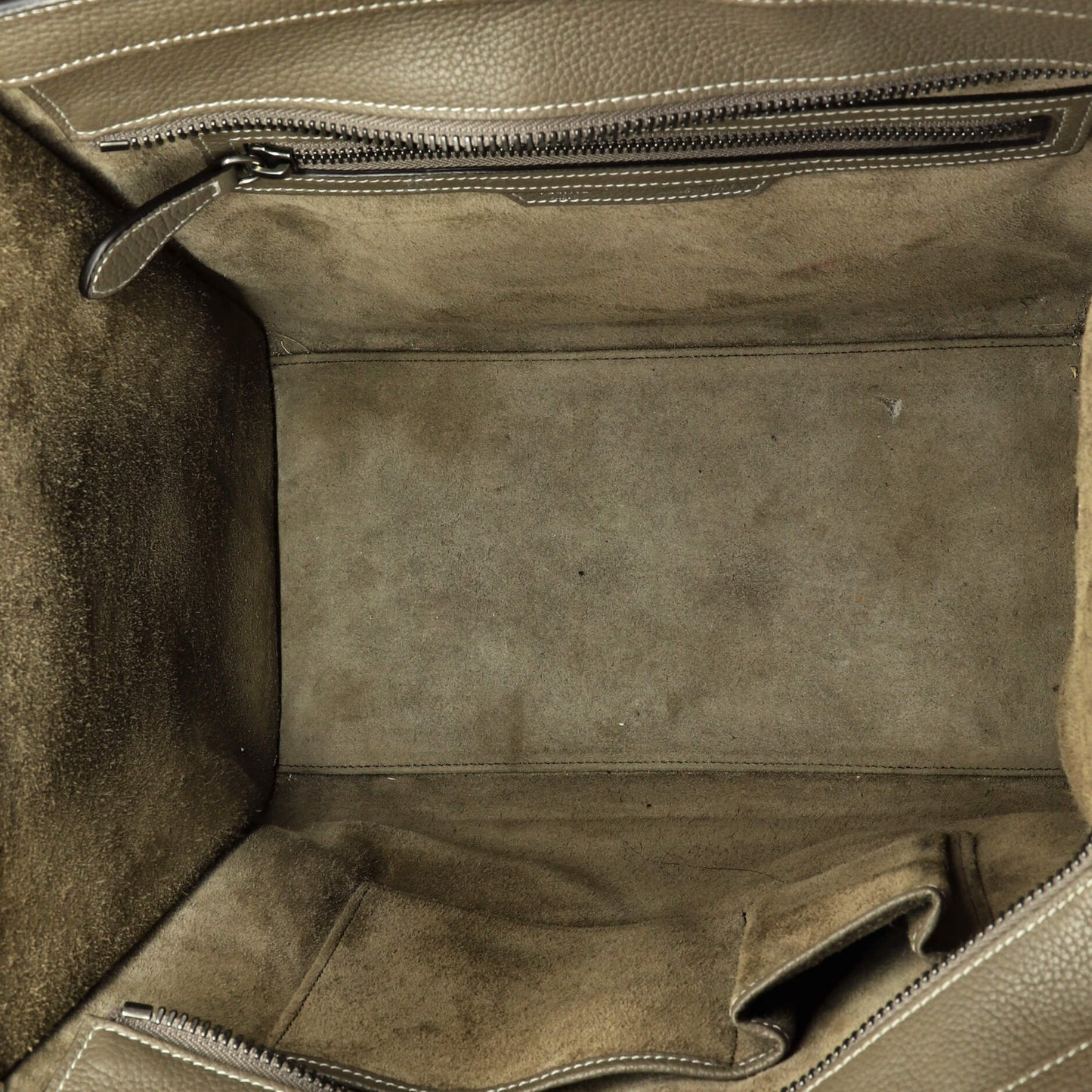 Celine Luggage Bag Grainy Leather Mini