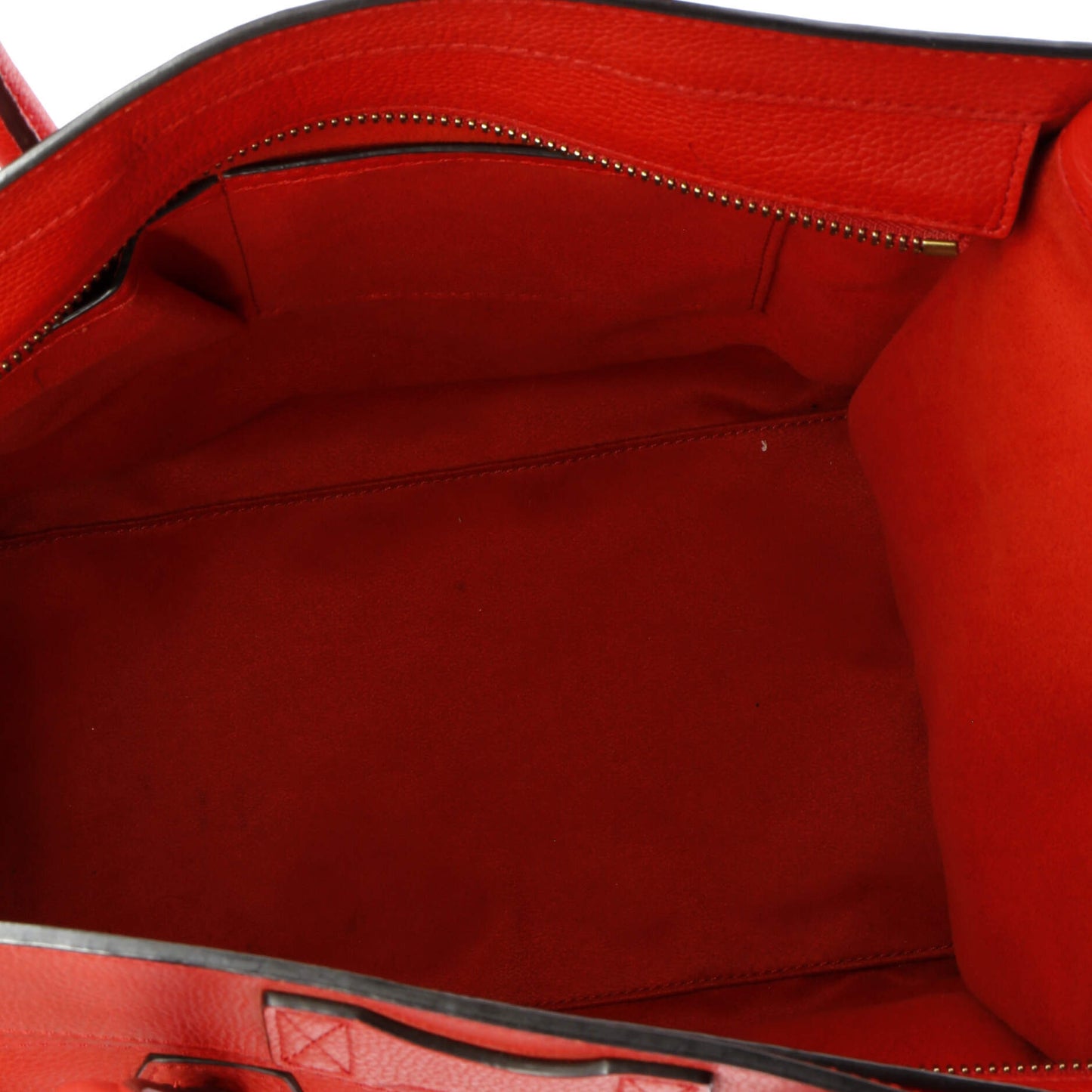 Celine Luggage Bag Grainy Leather Mini