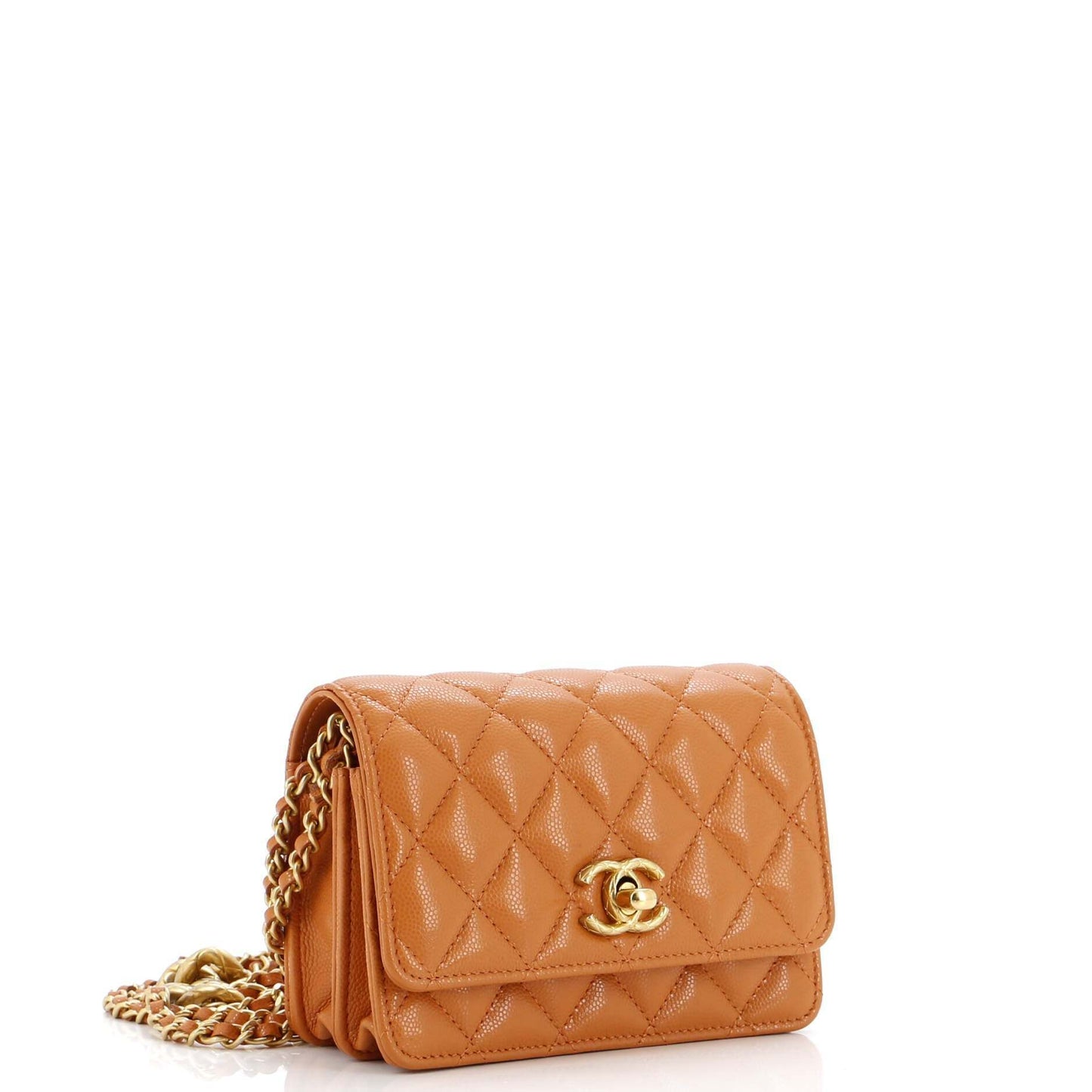 CHANELウォレットオンチェーン キャビア